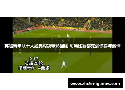 英超青年队十大经典对决精彩回顾 每场比赛都充满惊喜与激情