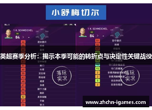 英超赛季分析：揭示本季可能的转折点与决定性关键战役